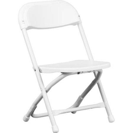 White Kids Folding Chair, Chair Rentals